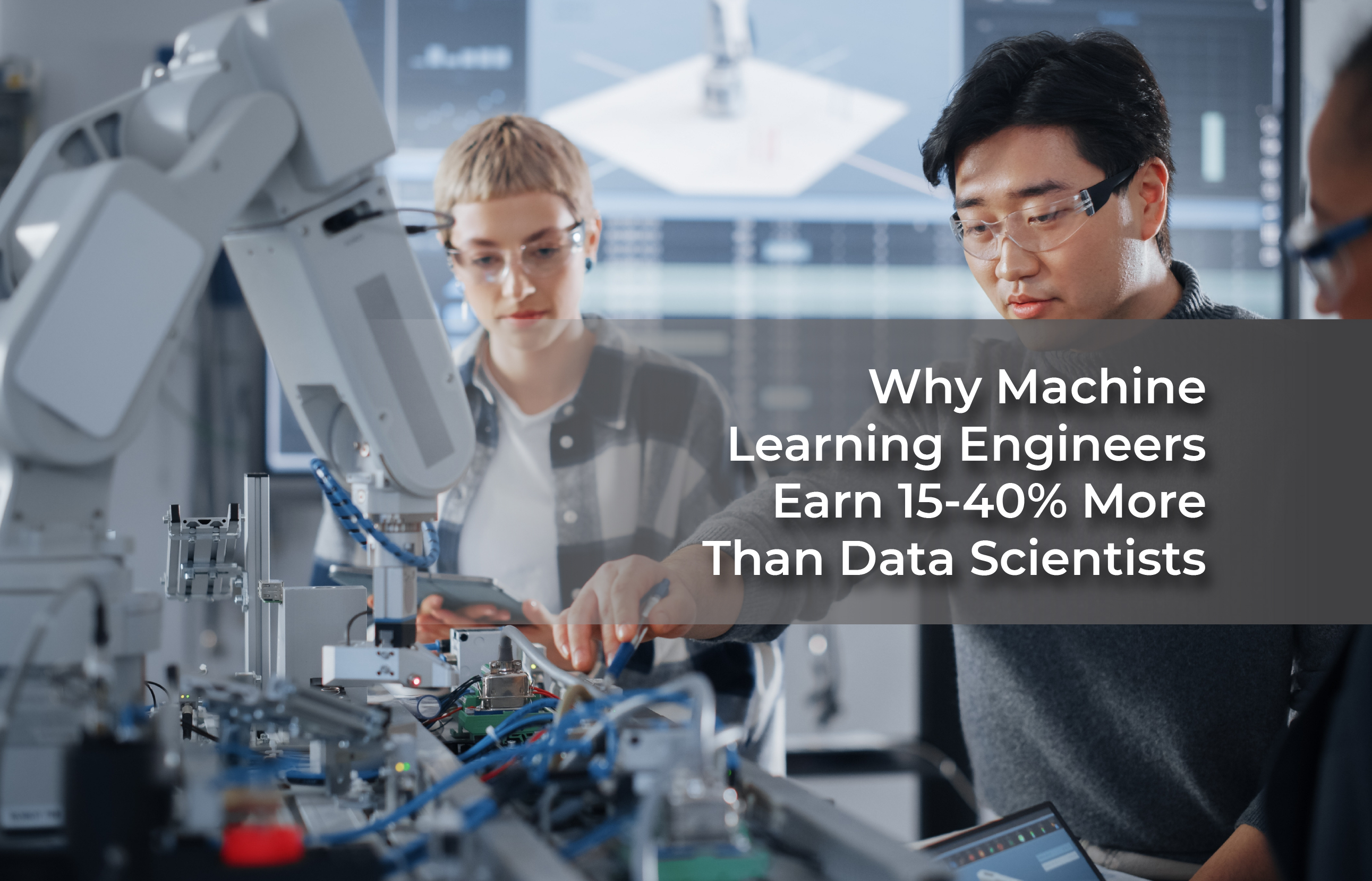 Why Machine Learning Engineers Earn 15-40% More Than Data Scientists